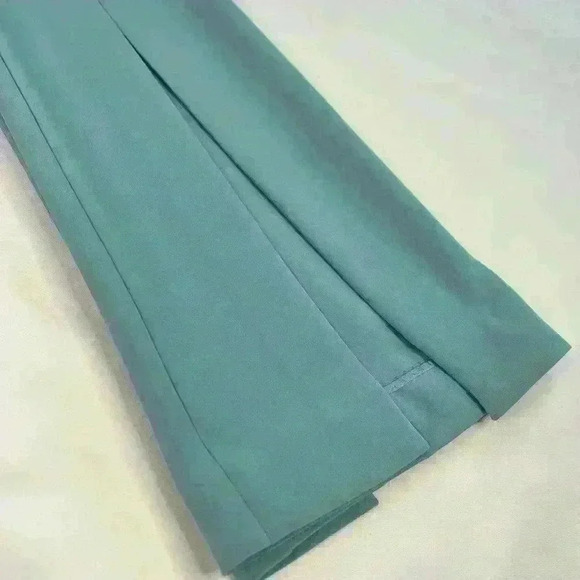 Jonathan Simkhai Chase Straight High-Rise Celeste Blue Pants Size Xtra-Small - Picture 5 of 11